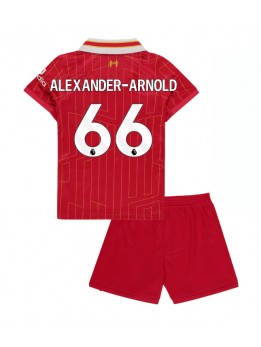 Liverpool Alexander-Arnold #66 Dječji Domaci Dres kompleti 2024-25 Kratak Rukavima (+ kratke hlače)